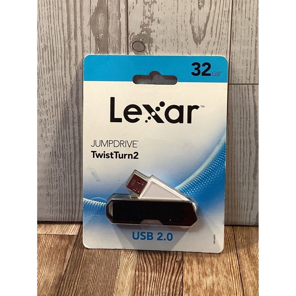 Lexar 32GB JumpDrive TwistTurn2 USB 2.0 Flash Drive